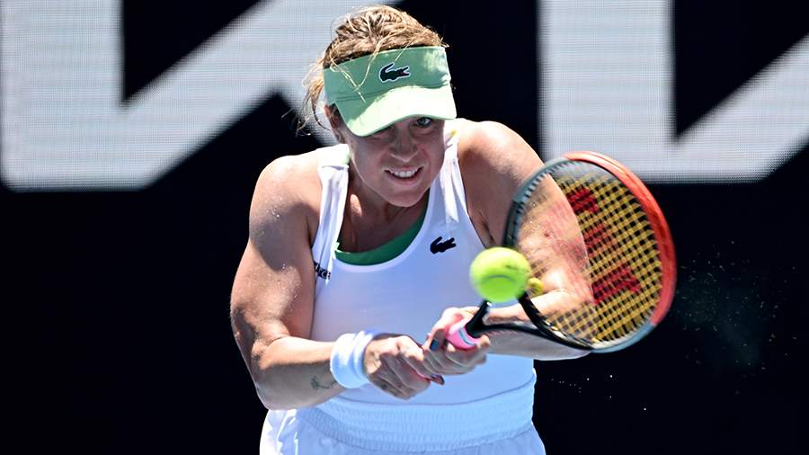 Pavlyuchenkova advanced to the third round of the Australian Open in Melbourne