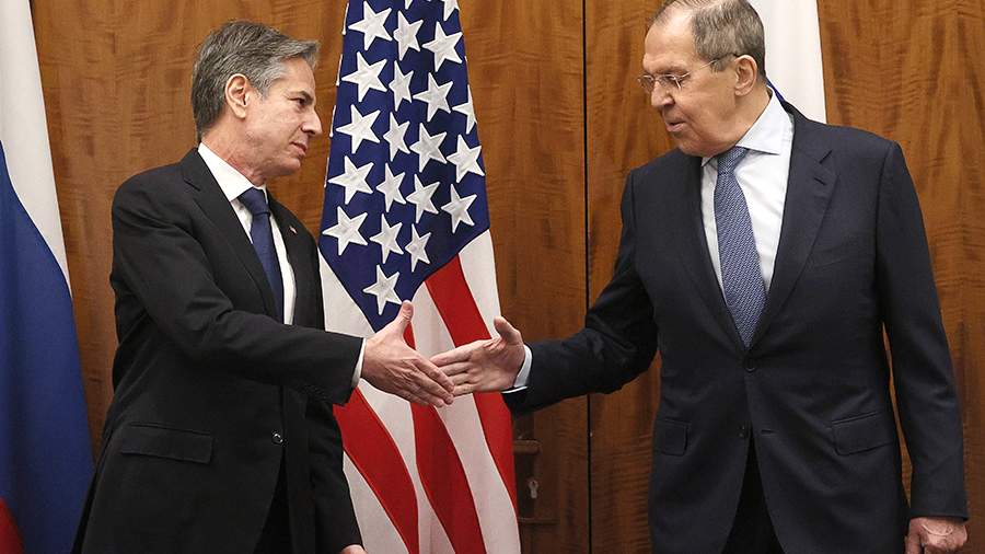 Washington announced new talks between Lavrov and Blinken