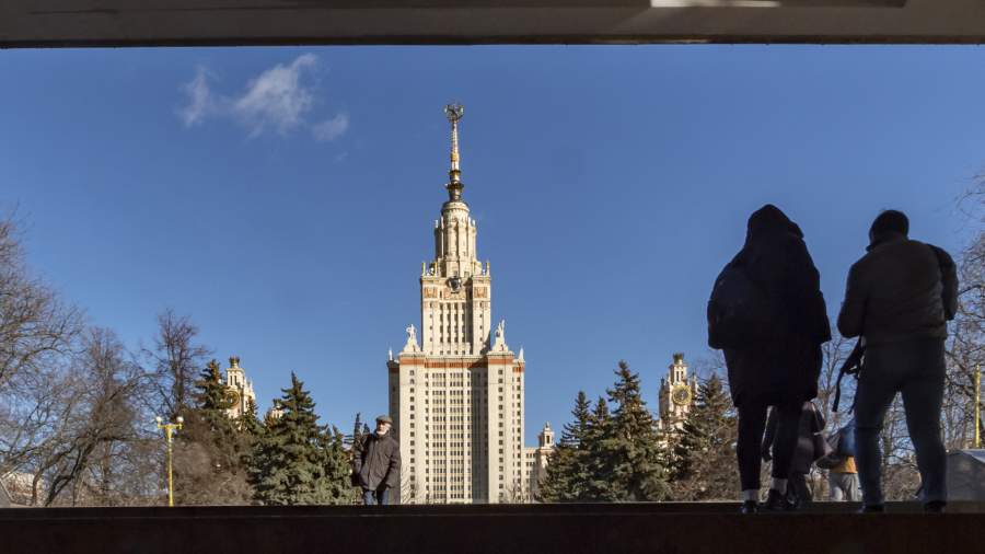 At Moscow State University, nine-year-old student Teplyakova was told about missing exams