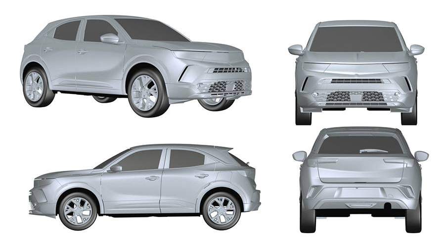 Opel has patented in Russia the appearance of the crossover Mokka
