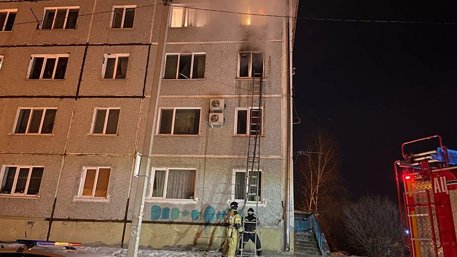 Two people died in a fire in Blagoveshchensk