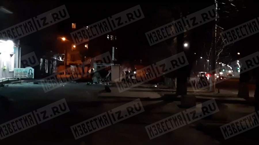 Another explosion thundered in the center of Luhansk Another explosion thundered in the center of Luhansk