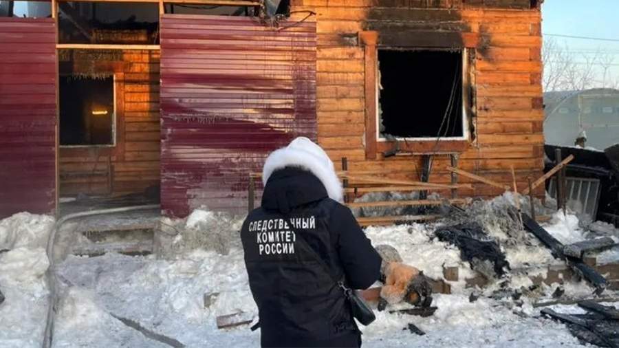 The Ministry of Emergency Situations of Yakutia called the possible causes of the fire with six dead