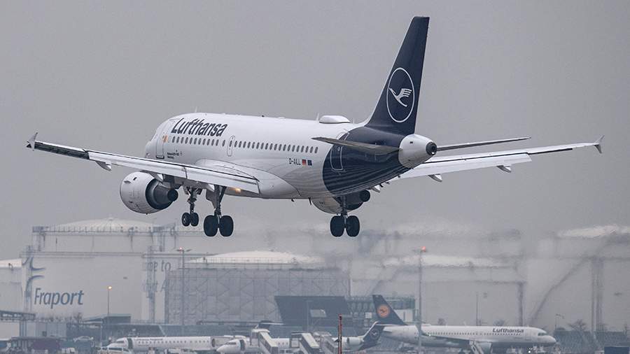 Lufthansa airline allowed the termination of flights with Kiev