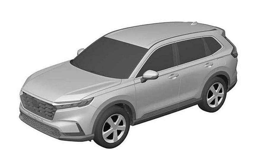 Honda patents new generation CR-V crossover design