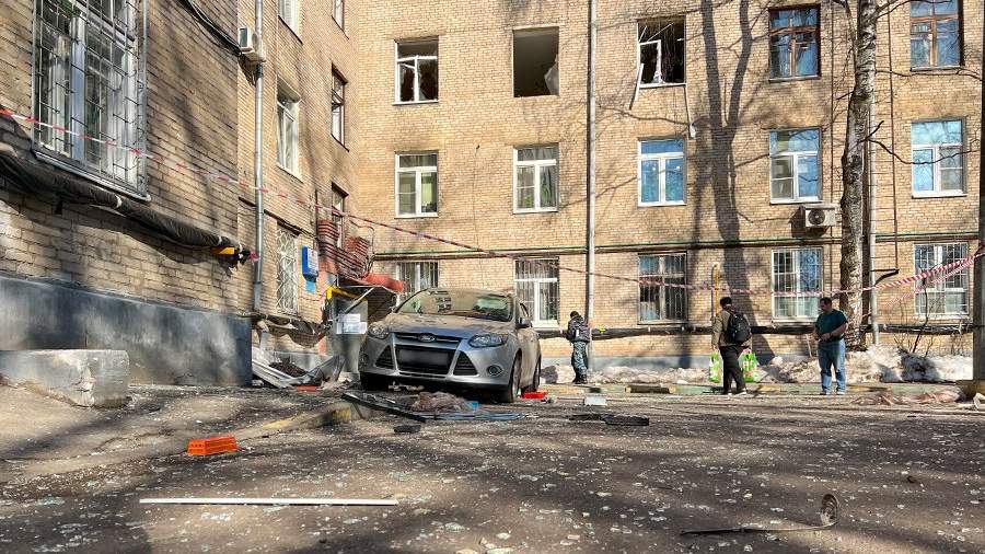 One person was injured in a gas explosion in a residential building in Moscow One person was injured in a gas explosion in a residential building in Moscow