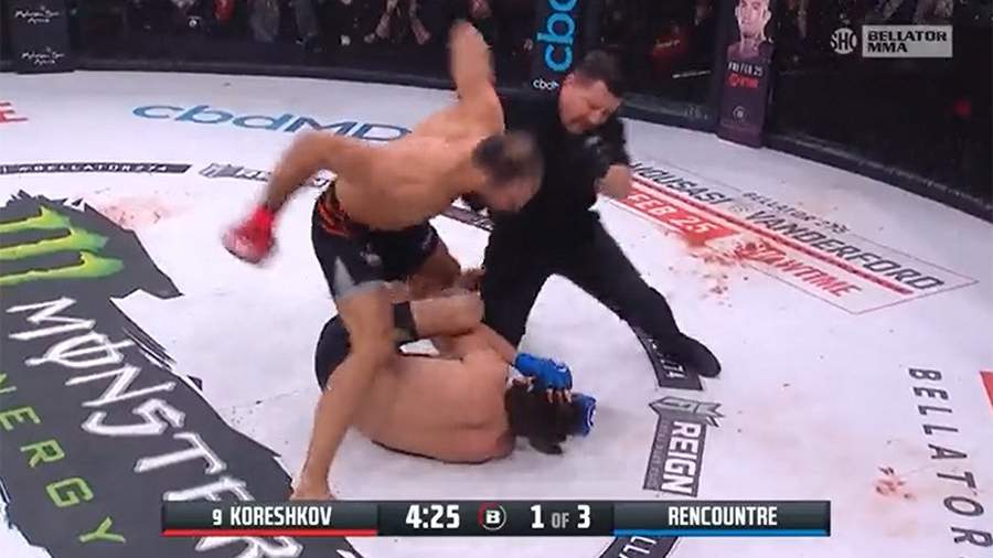 Koreshkov knocked out Rencountry in the 38th second at Bellator 274
