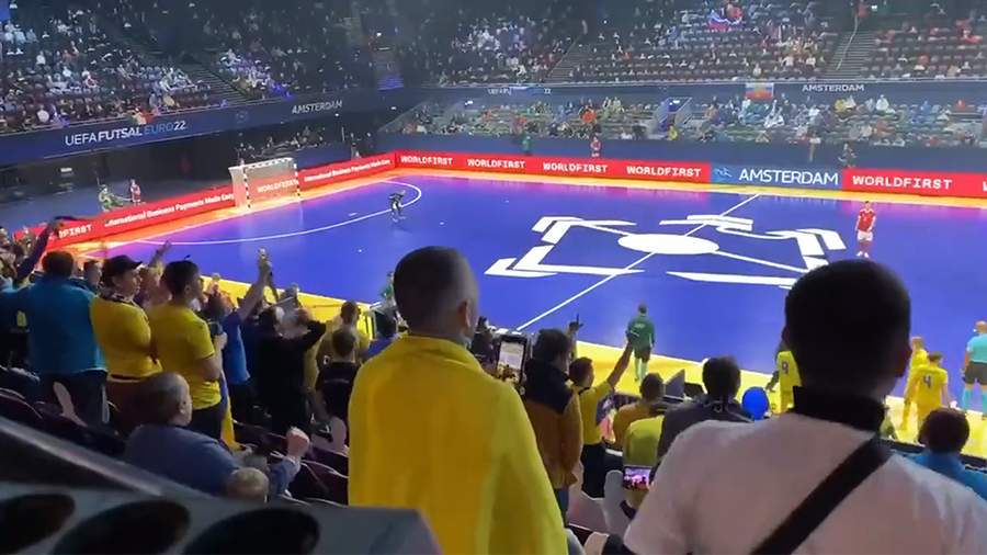 The State Duma appreciated the slogans of Ukrainian fans at the European Futsal Championship