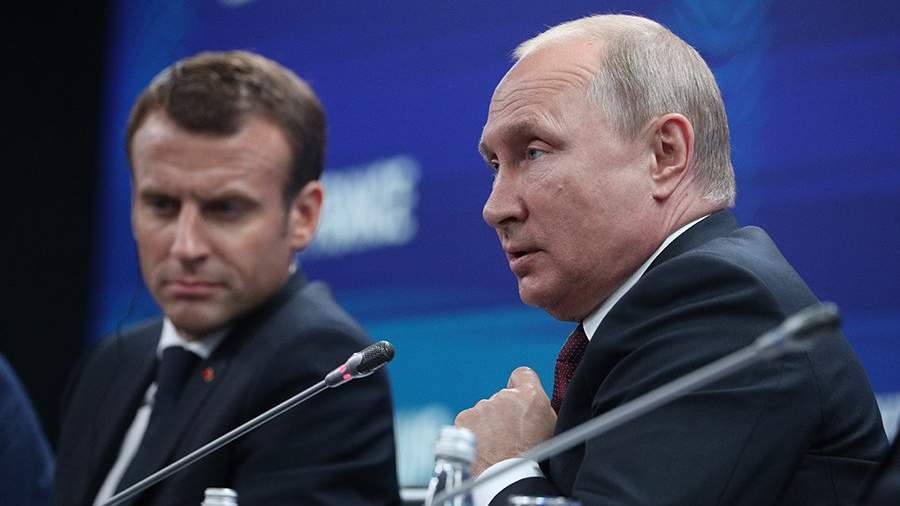 Macron plans to have a telephone conversation with Putin on February 12