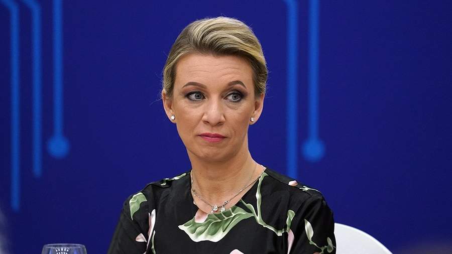 The EU put Maria Zakharova on the sanctions list