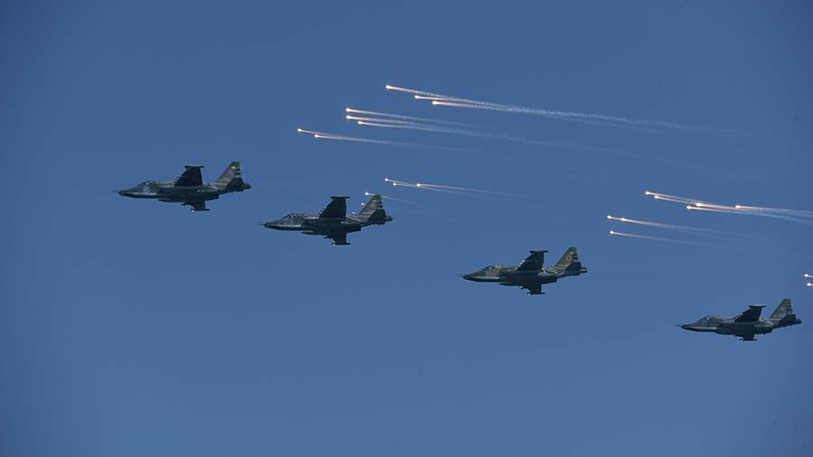 Russian Su-25SM attack aircraft arrived in Belarus for exercises