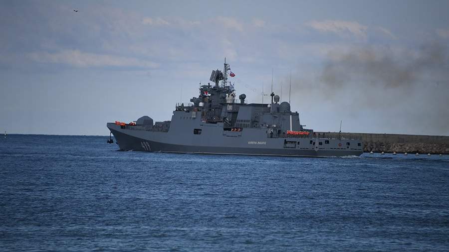 NATO frigates tried to conduct reconnaissance of Russian ships in the Mediterranean Sea