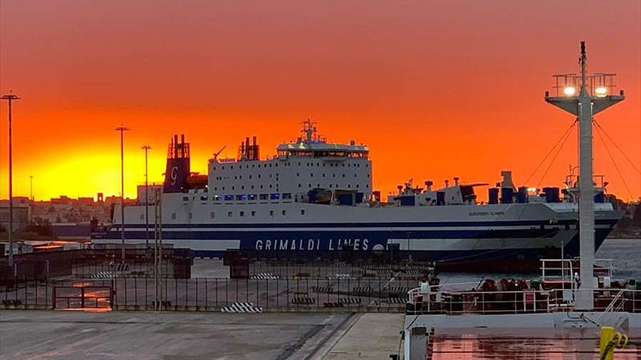 All passengers from a burning ferry off the coast of Greece evacuated