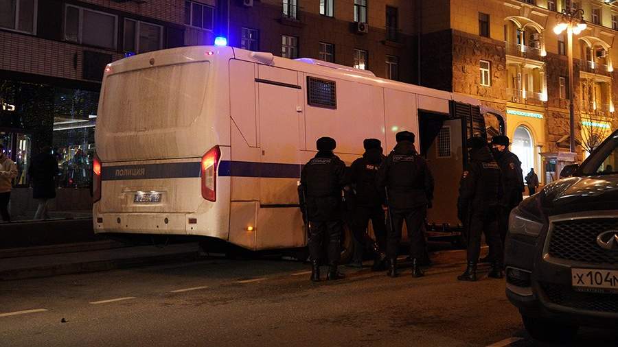 The case was initiated on the fact of the threat of violence against police officers at an unauthorized rally