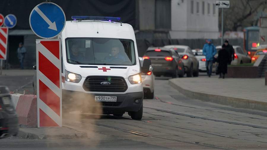 A woman and two children were injured in an accident with a truck on the Central Ring Road