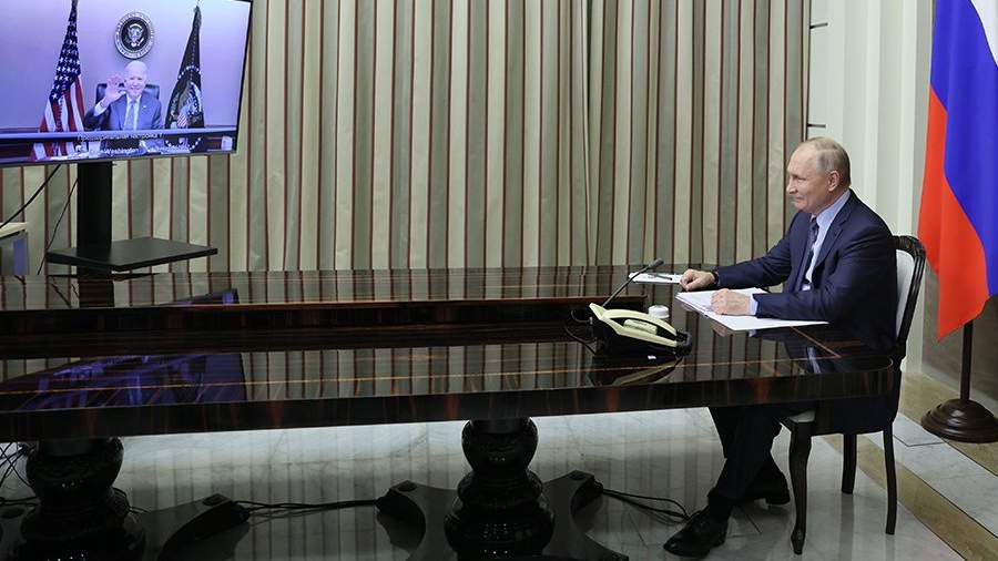 Putin and Biden will have a telephone conversation on February 12 Putin and Biden will have a telephone conversation on February 12
