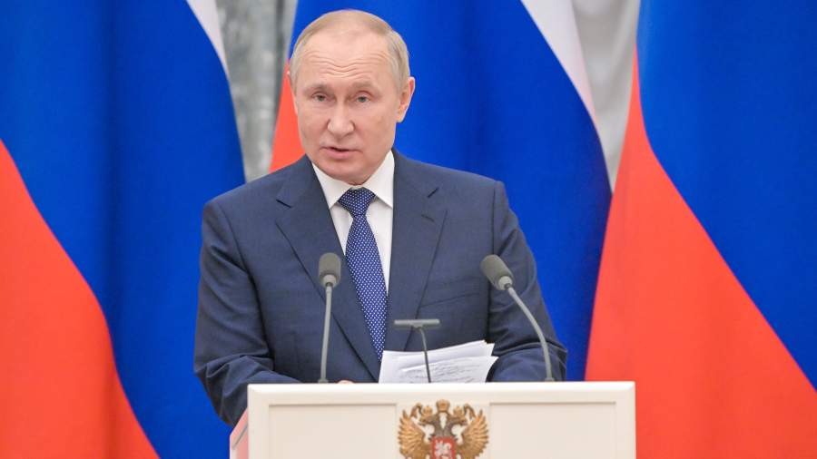 Putin called on Kiev to start implementing the Minsk agreements