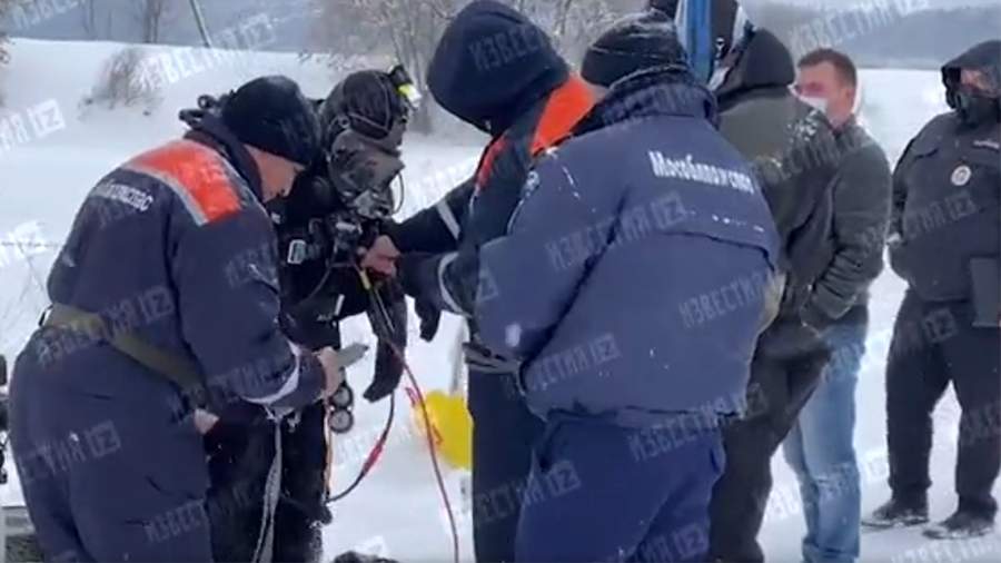 At the bottom of the Moscow River, video cameras are used to search for the ex-deputy minister of justice