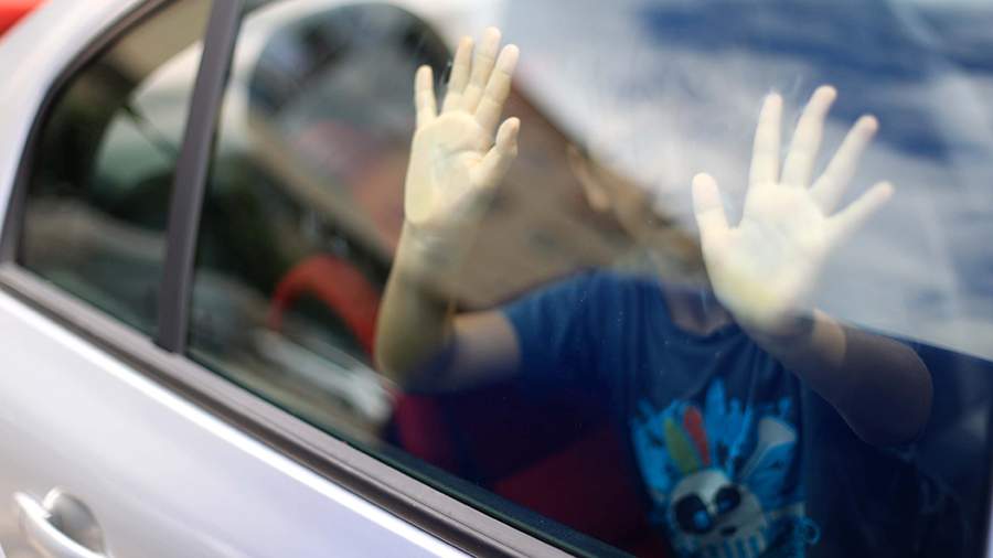 The Department of Transport of Moscow reminded about the danger of leaving children in the car