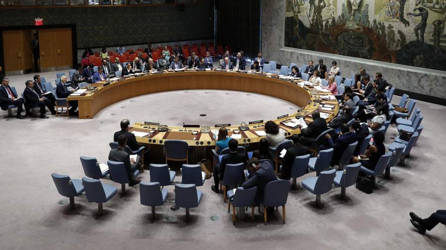 Nebenzya called the UN Security Council draft resolution anti-Russian and anti-Ukrainian