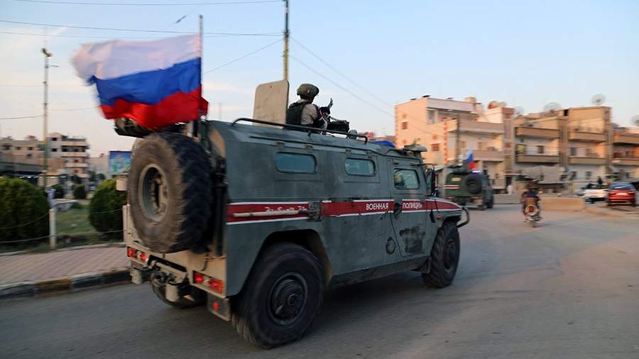 Military police of the Russian Federation began patrolling the port in Latakia