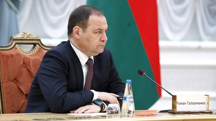 Golovchenko invited Mishustin to synchronize the approach of the Russian Federation and the Republic of Belarus to the problem of sanctions