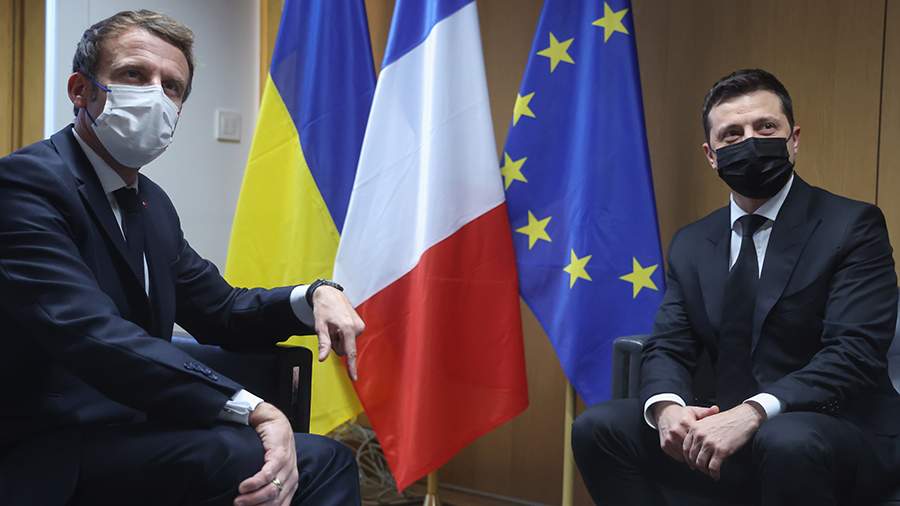 Macron announced his intention to discuss Russian security proposals with Kiev Macron announced his intention to discuss Russian security proposals with Kiev