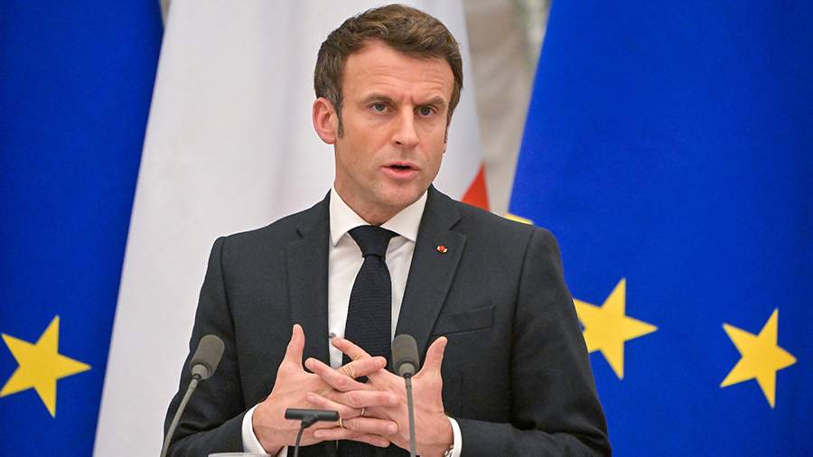 Macron, after a conversation with Putin, named a way to restore peace and trust in the EU