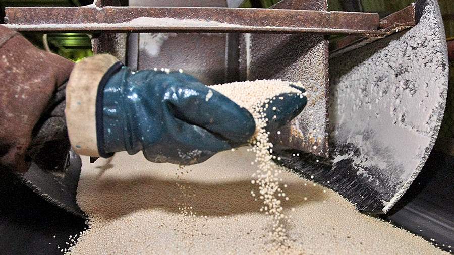 The government temporarily imposed a restriction on the export of ammonium nitrate