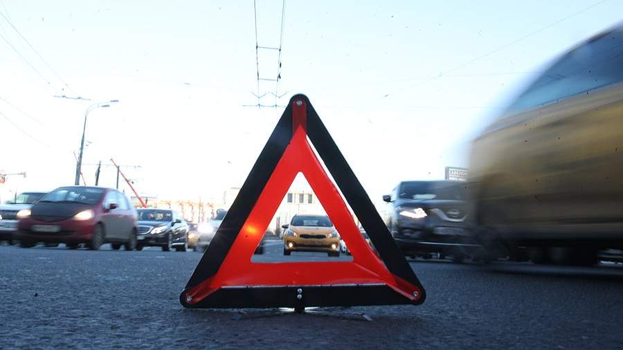 In the north of Moscow, seven people were injured in a collision of three cars