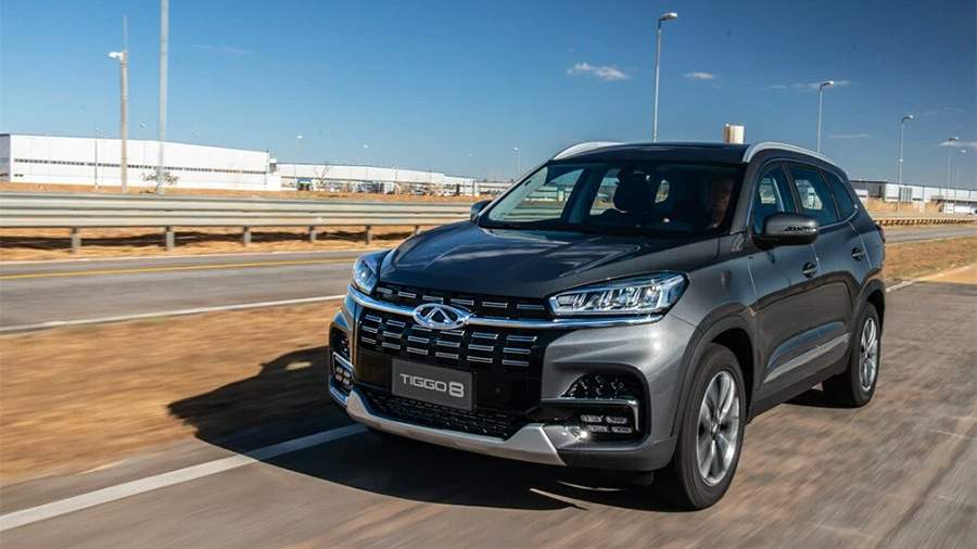 In Russia, sales of the updated crossover Chery Tiggo 8 began