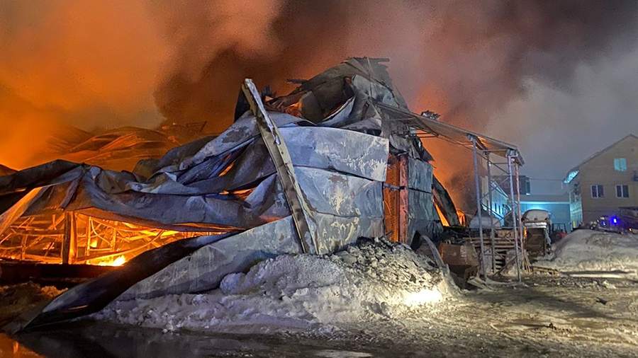 The fire at the warehouse in Dzerzhinsky near Moscow was extinguished