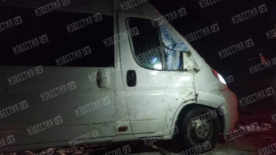 Minibus with athletes overturned in Kalmykia