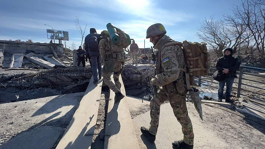 Военнослужащие ВСУ