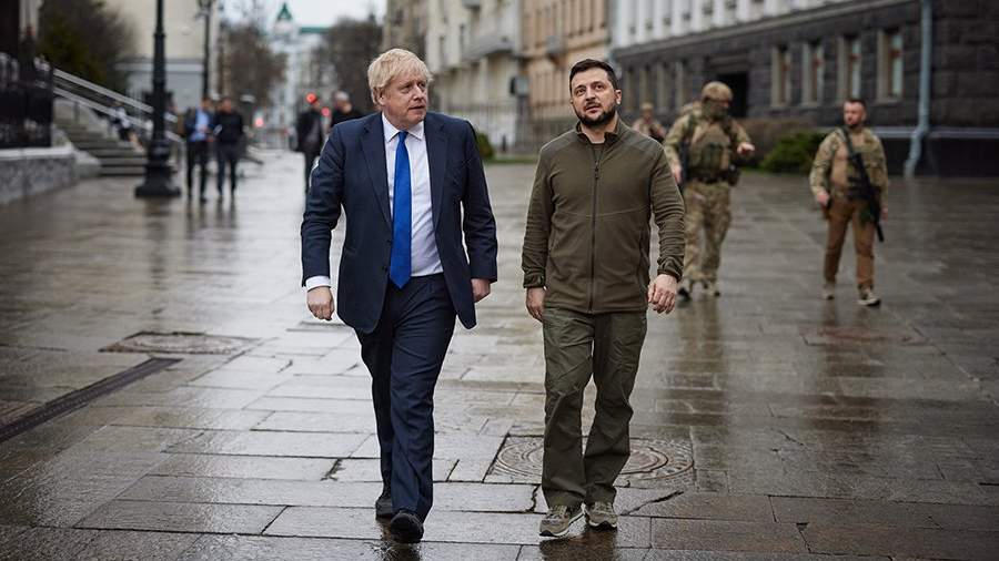 Зеленский и Джонсон