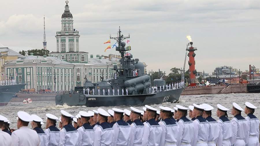 День военно морского флота СПБ