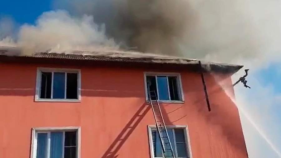 Трое детей погибли при пожаре в подмосковной деревне Малое Видное
