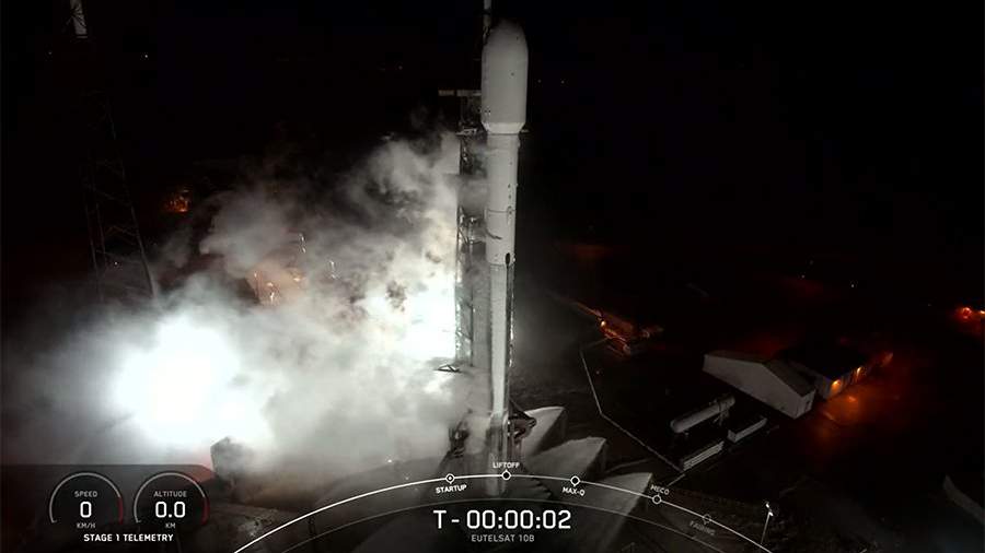 Ракета компании SpaceX вывела на орбиту спутник связи Eutelsat 10B
