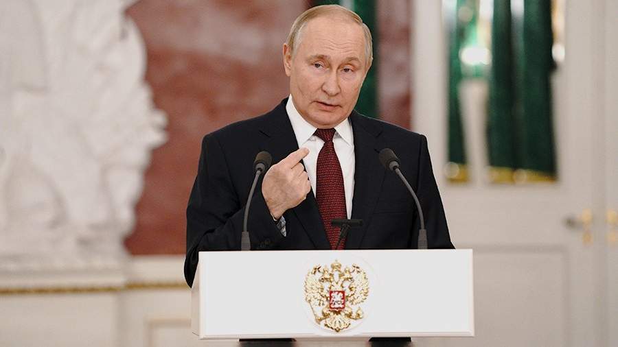Путин уличил Запад во лжи о мире и подготовке к агрессии