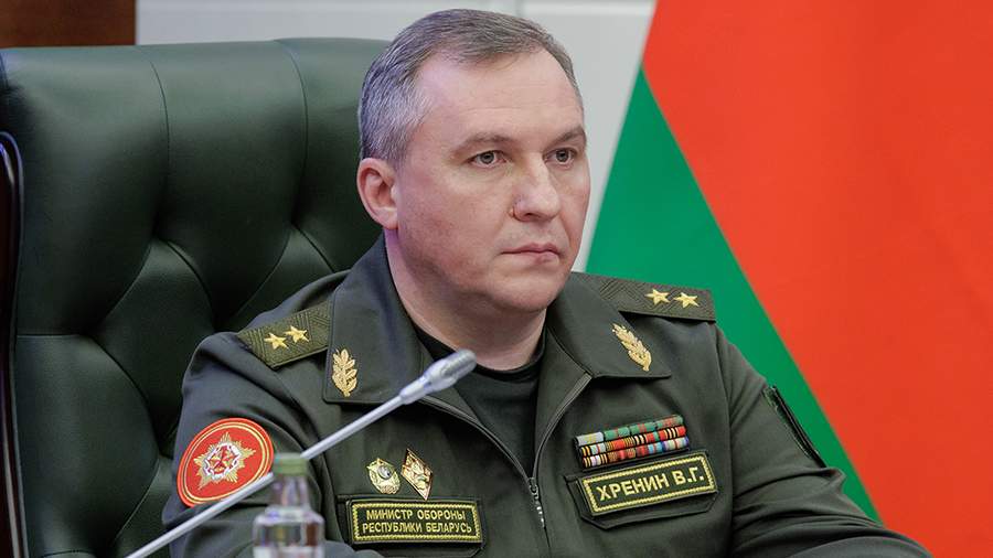 Новости мира: Глава МО Белоруссии назвал условие возобновления диалога ...