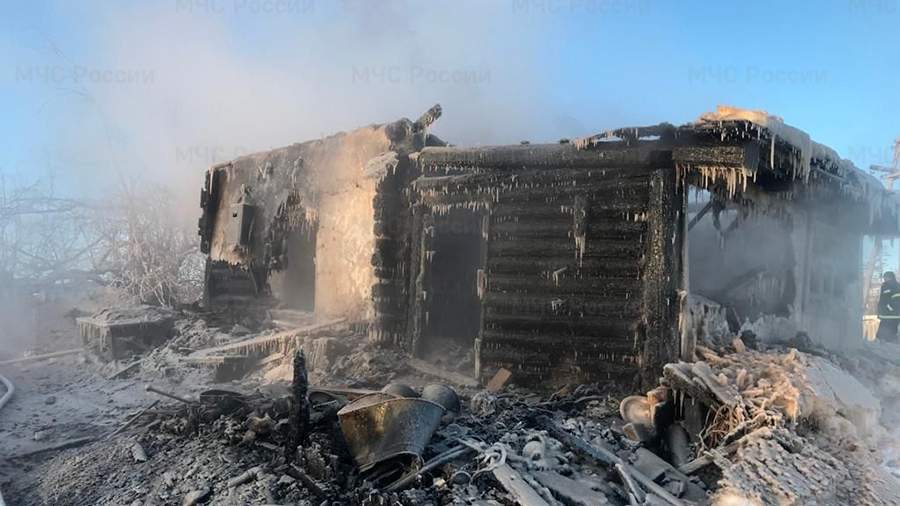 Four people died in a fire in a private house in the Magadan region ...