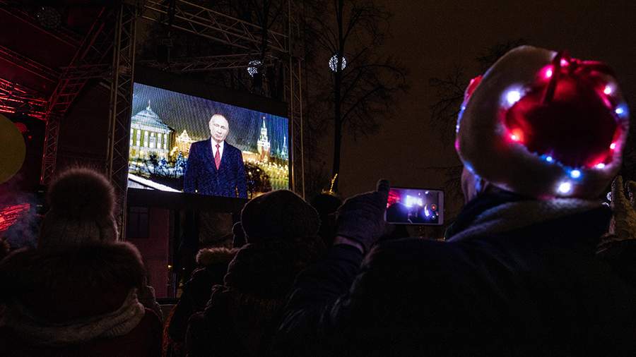 Новогоднее обращение Путина 2025 видео, прямой эфир