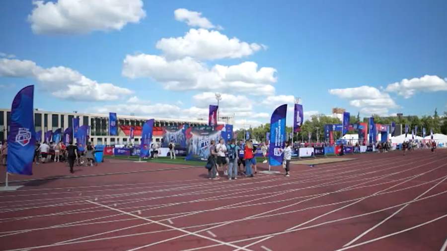 Финал «Народных Игр ГТО Спортлото» в Лужниках
