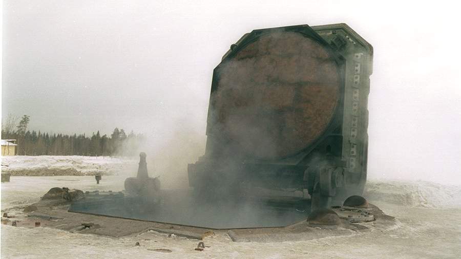 Шахтная пусковая установка (на снимке) после запуска стратегической ракеты «Тополь-М»