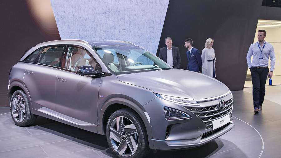 Hyundai Nexo, 88-й Международный автосалон в Женеве, Швейцария