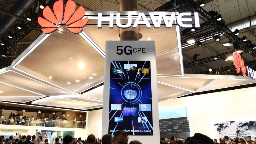 Huawei демонстрирует технологию 5G, Пекин