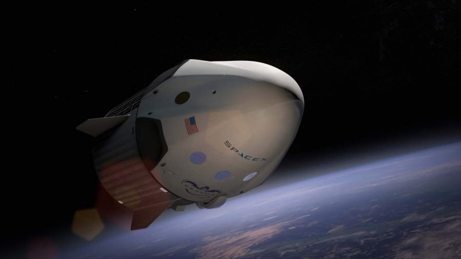 корабль Dragon V2