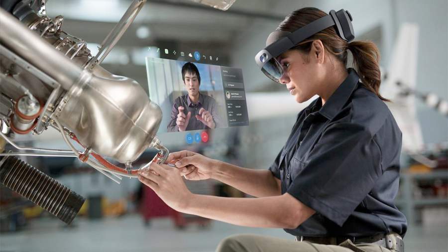 Принцип работы очков HoloLens 2