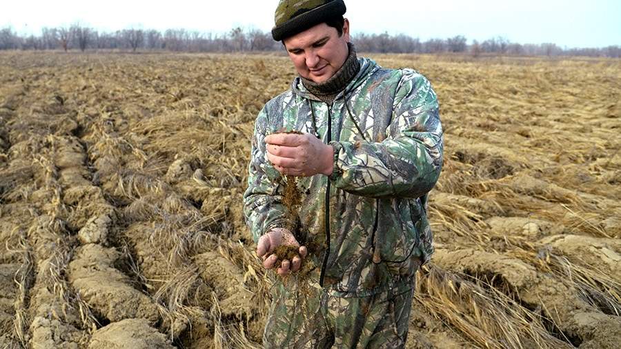 Участник программы «Дальневосточный гектар» Иван Панин на своем участке возле села Градеково в Хабаровском крае