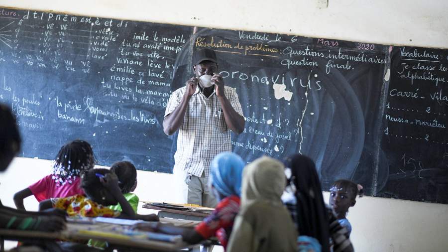 Школа в Африке